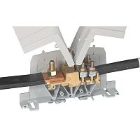 Силовая клемма Viking 3 - вывод под наконечник - вывод под кабель - шаг 55 мм | код 039018 |  Legrand